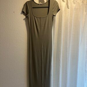 Olive Green Women's Dress